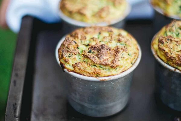 Soufflé de courgettes au Thermomix