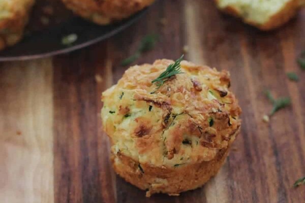 Muffins au chèvre et à la courgette au Thermomix Muffins au chèvre et à la courgette au Thermomix