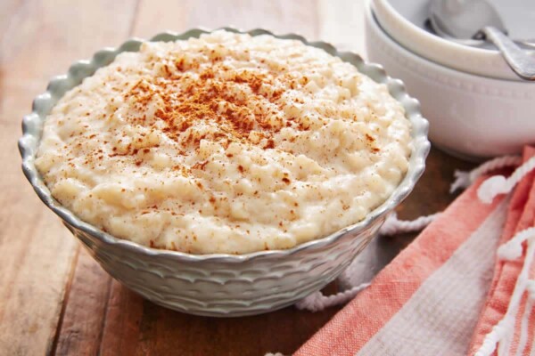 Riz au lait à la vanille et cannelle WW
