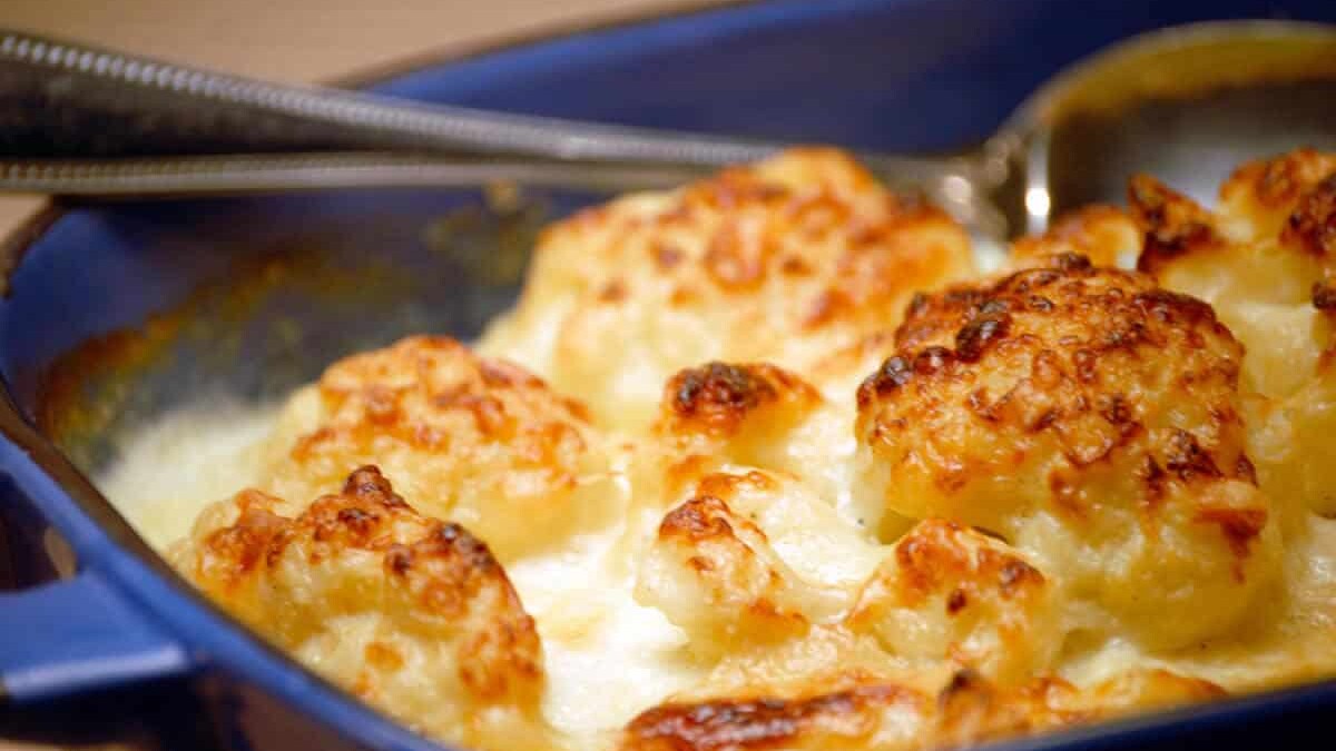 Gratin de poisson pommes de terre et chou-fleur WW