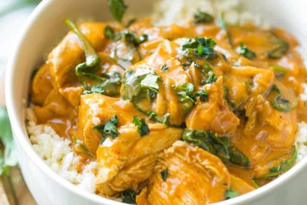 Palt de Poulet au coco et curry au Cookeo Palt de Poulet au coco et curry au Cookeo