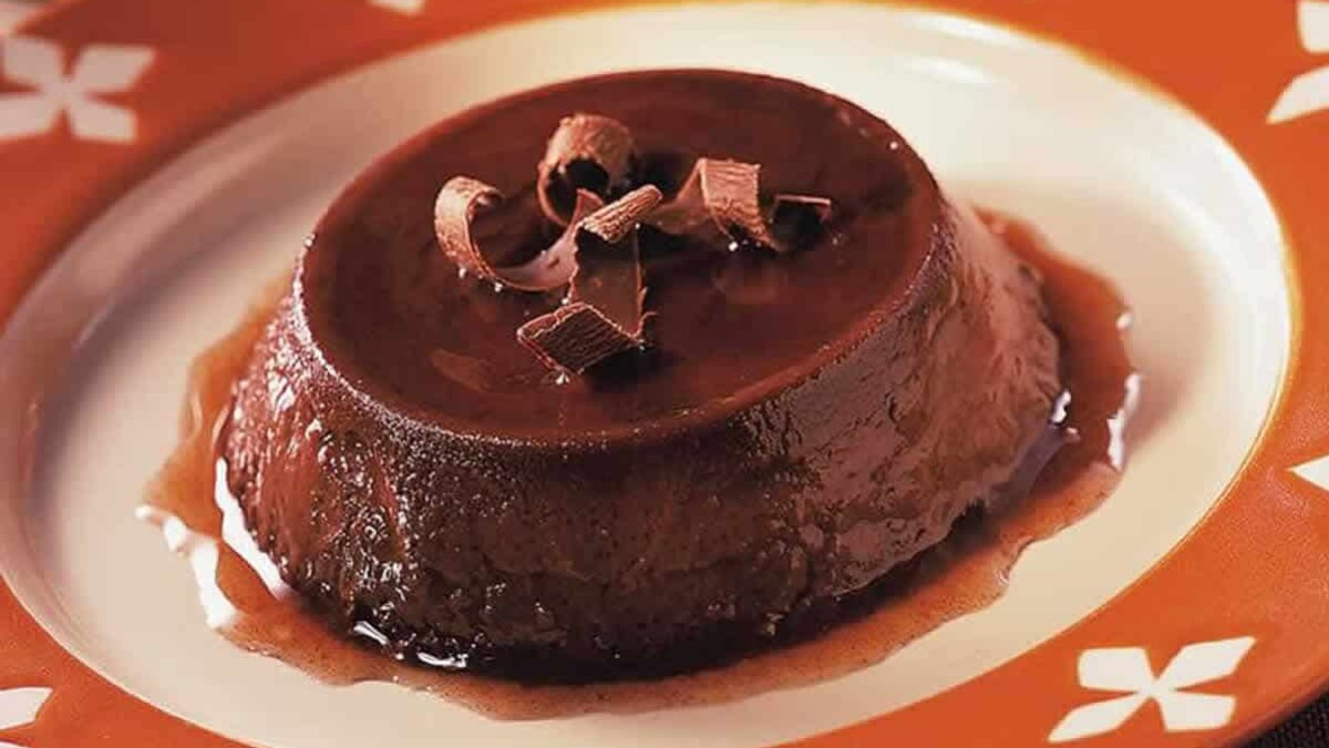 Flan léger au chocolat WW