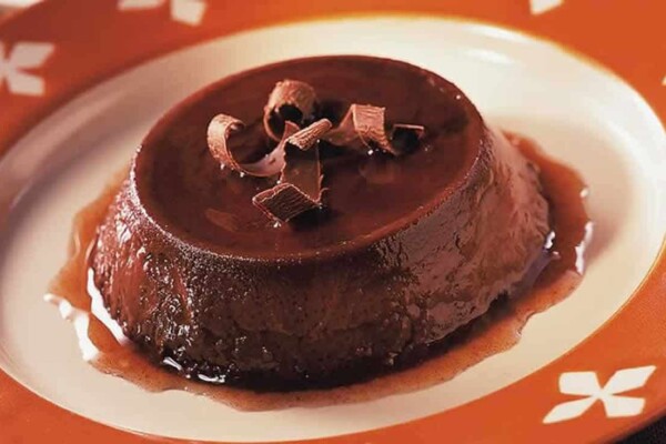 Flan léger au chocolat WW