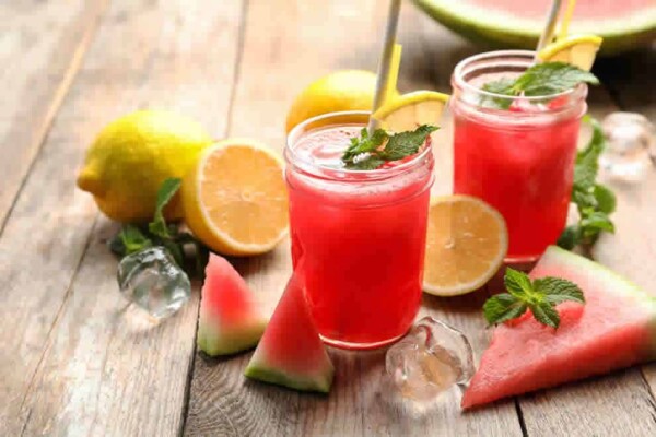 Cocktail à la pastèque au Thermomix