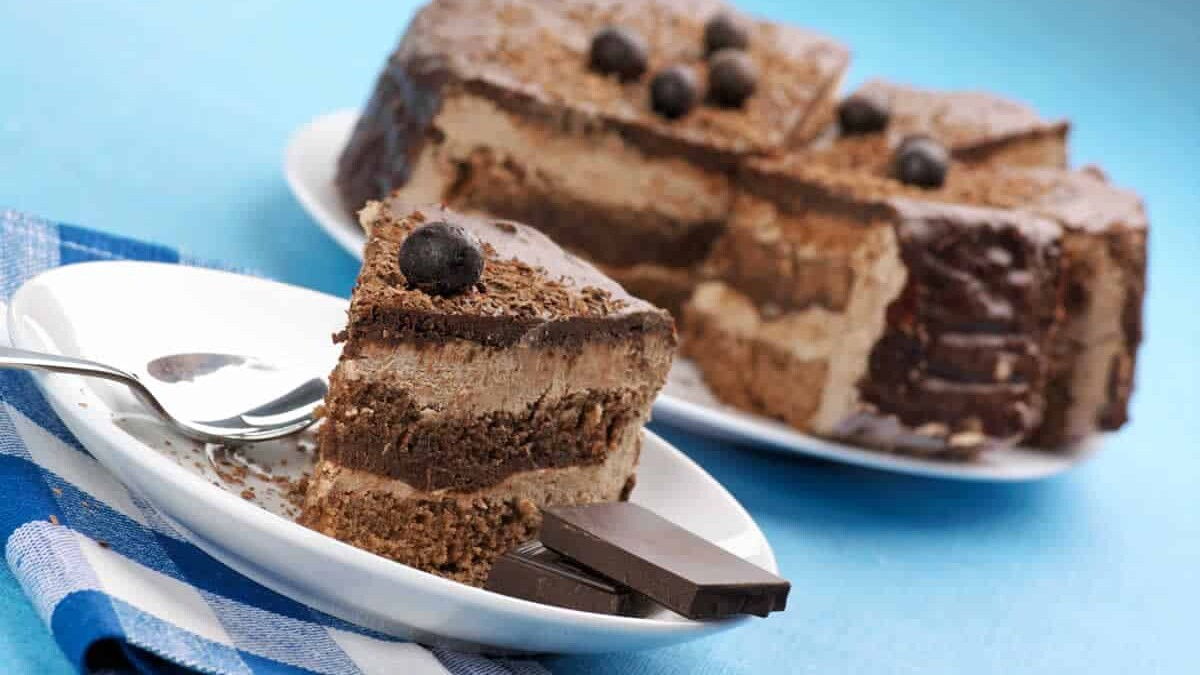 Gâteau au chocolat à la crème de Nutella, un dessert délicieux