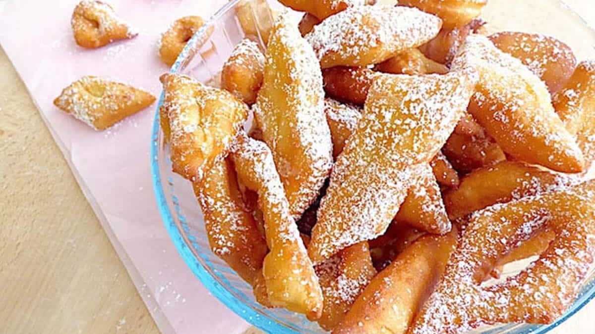 Bugnes briochées au Thermomix