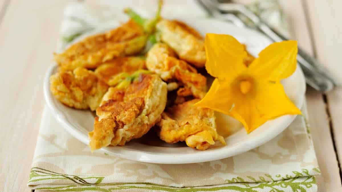 Beignets de fleurs de courgettes au Thermomix : Un délice !