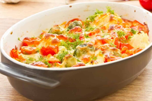 Gratin de Poulet aux Légumes d'Été
