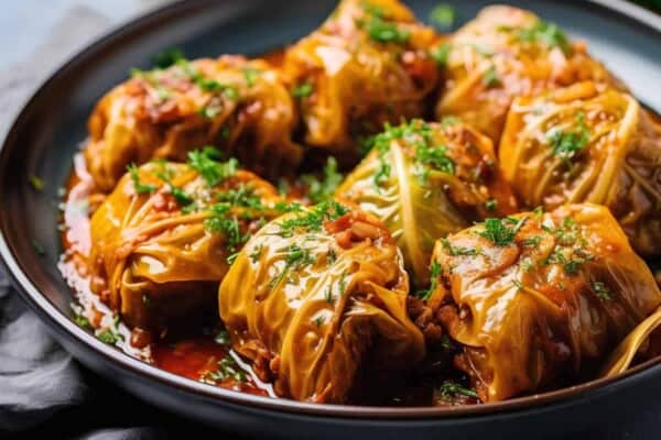 Choux farcis à la viande hachée : Un vrai régal pour les papilles