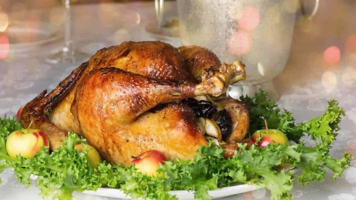Chapon farci de Noël : Un repas de fête inoubliable