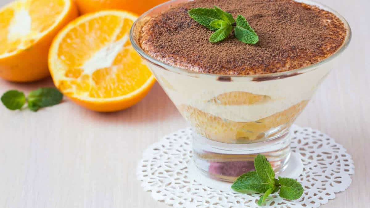 Tiramisu à l'orange : Une douceur crémeuse et délicieuse