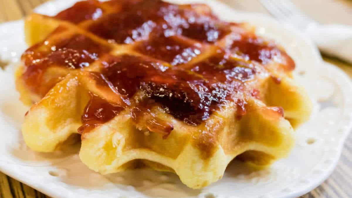 Gaufre Liégeoise moelleuse et croustillante
