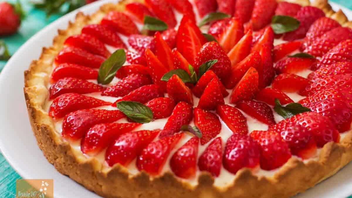 Tarte aux fraises à la crème pâtissière: Un classique revisité