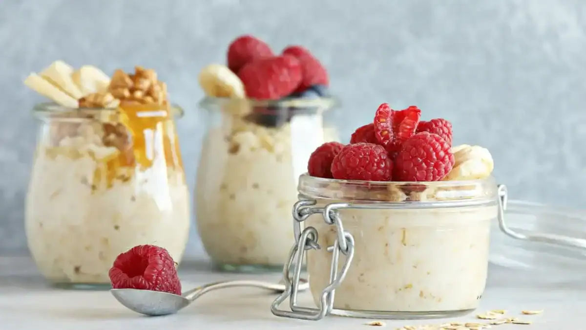 3 recettes healthy d'overnight oats